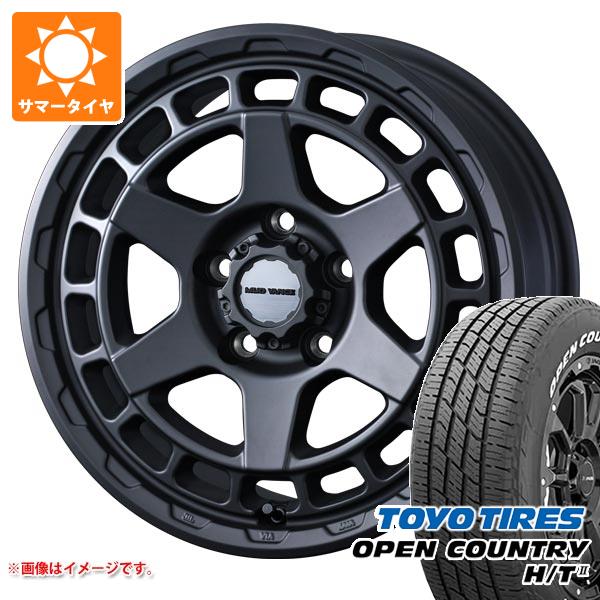 【タイヤ交換対象】ミツビシ エクリプスクロス GK系用 サマータイヤ トーヨー オープンカントリー H/T2 225/65R17 102H ホワイトレター マッドヴァンスX タイプS 7.0-17 タイヤホイール4本セット