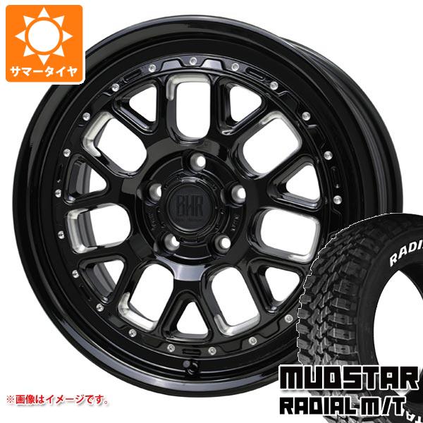 【タイヤ交換対象】アウトランダー GF/GG系用 サマータイヤ マッドスター ラジアル M/T 225/70R16 103S ホワイトレター バークレイハードロック ヒューロン 7.0-16 タイヤホイール4本セット