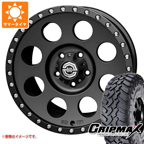 【タイヤ交換対象】デリカD5用 サマータイヤ グリップマックス マッドレイジ M/T LT235/70R16 106Q ホワイトレター ソリッドレーシング アイメタル X 32 8.0-16 タイヤホイール4本セット