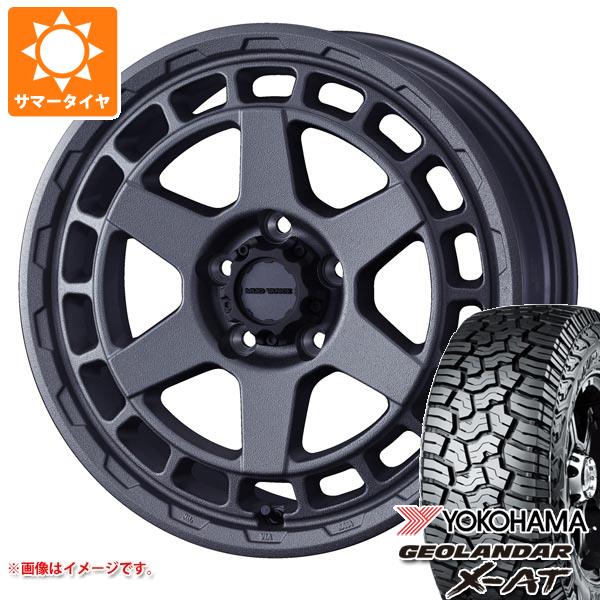 【タイヤ交換対象】アウトランダー GF/GG系用 サマータイヤ ヨコハマ ジオランダー X-AT G016 LT235/70R16 104/101Q アウトラインホワイトレター マッドヴァンスX タイプS 7.0-16 タイヤホイール4本セット