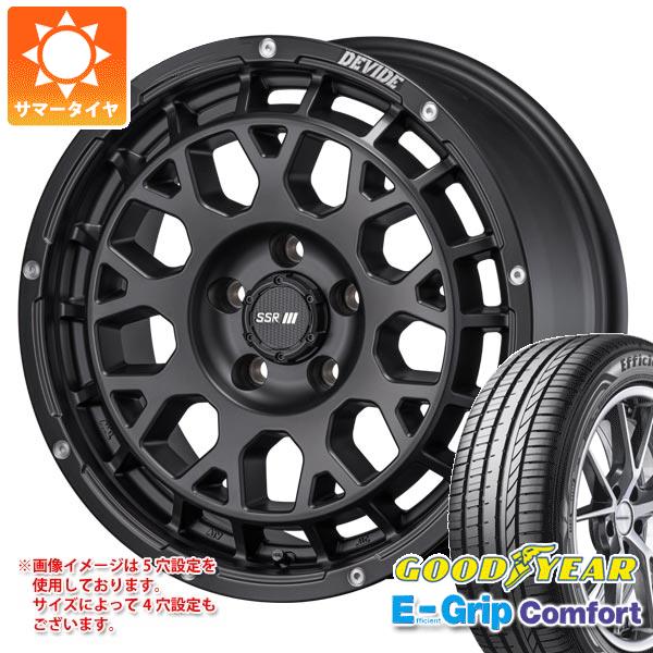 【タイヤ交換対象】サマータイヤ 165/50R15 73V グッドイヤー エフィシエントグリップコンフォート SSR ディバイド G:M 4.5-15 タイヤホイール4本セット