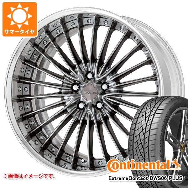 【タイヤ交換対象】2025年製 サマータイヤ 225/45R19 92W コンチネンタル エクストリームコンタクト DWS06 プラス ワーク シュヴァート グラソン 8.0-19 タイヤホイール4本セット
