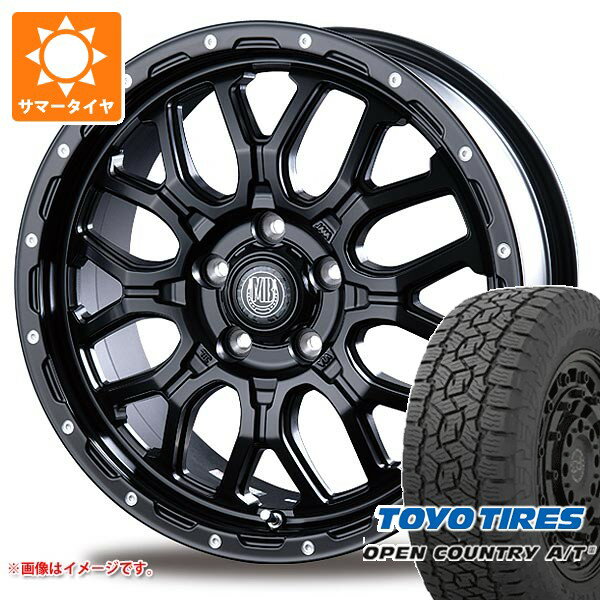 【タイヤ交換対象】マツダ CX-5 KE/KF系用 サマータイヤ トーヨー オープンカントリー A/T3 235/65R17 108H XL ブラックレター インターミラノ マッドバーン XR-800M 7.0-17 タイヤホイール4本セット