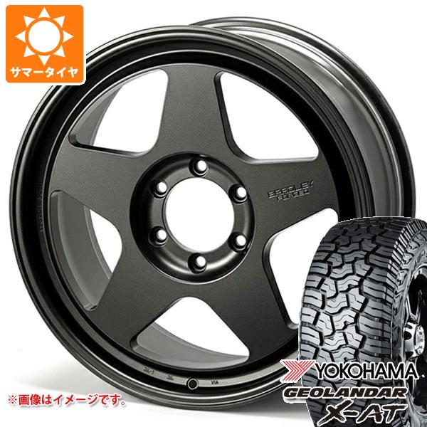 【タイヤ交換対象】トヨタ ランドクルーザー300用 サマータイヤ ヨコハマ ジオランダー X-AT G016 275/55R20 117T XL ブラックレター ブラッドレー フォージド タクミ 9.0-20 タイヤホイール4本セット