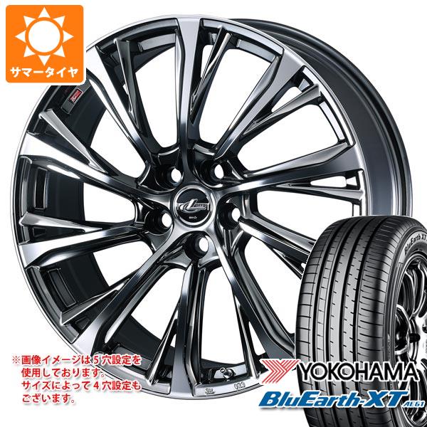 【タイヤ交換対象】サマータイヤ 215/60R16 95V ヨコハマ ブルーアースXT AE61 レオニス JG 6.5-16 タイヤホイール4本セット(2)