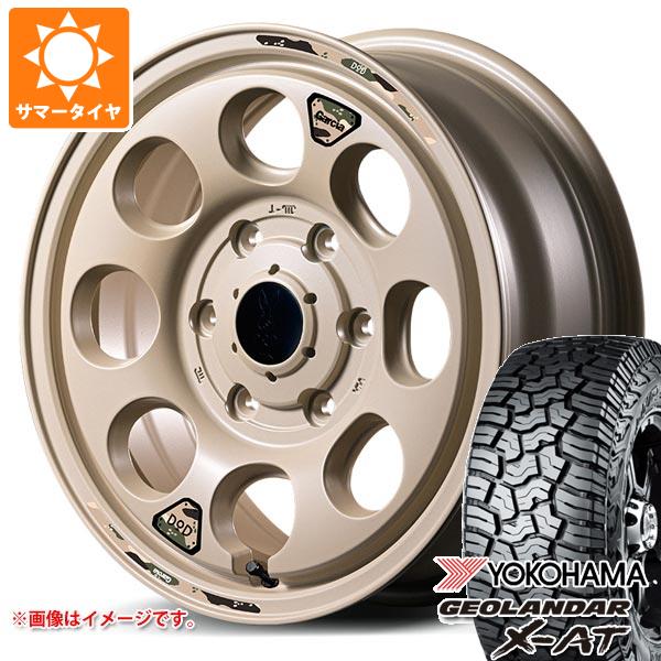 【タイヤ交換対象】トヨタ ハイエース 200系用 2025年製 サマータイヤ ヨコハマ ジオランダー X-AT G016 195/80R15 107/105N LT アウトラインホワイトレター G016A ウシャリン 6.0-15 タイヤホイール4本セット