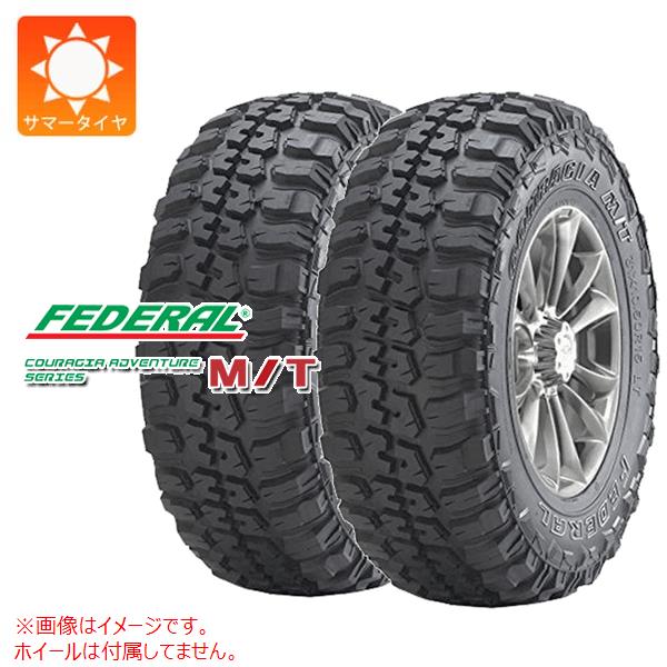 【タイヤ交換対象】2本 サマータイヤ 235/85R16 120/116Q 10PR フェデラル クーラジア M/T ブラックレター FEDERAL COURAGIA M/T