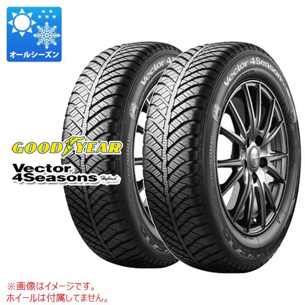 【タイヤ交換対象】2本 オールシーズン 225/40R18 92H XL グッドイヤー ベクター 4シーズンズ ハイブリッド GOODYEAR Vector 4Seasons Hybrid