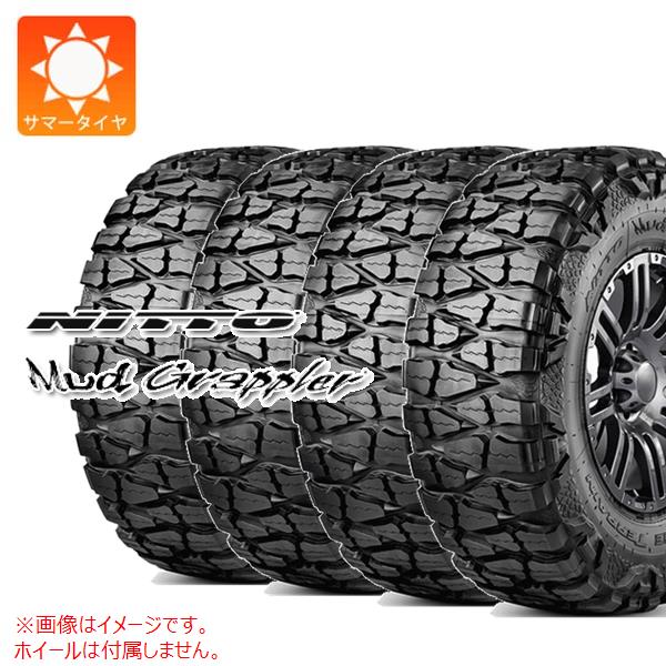 【タイヤ交換対象】4本 サマータイヤ 38x15.50R18 LT 128Q ニットー マッドグラップラー NITTO MUD GRAPPLER