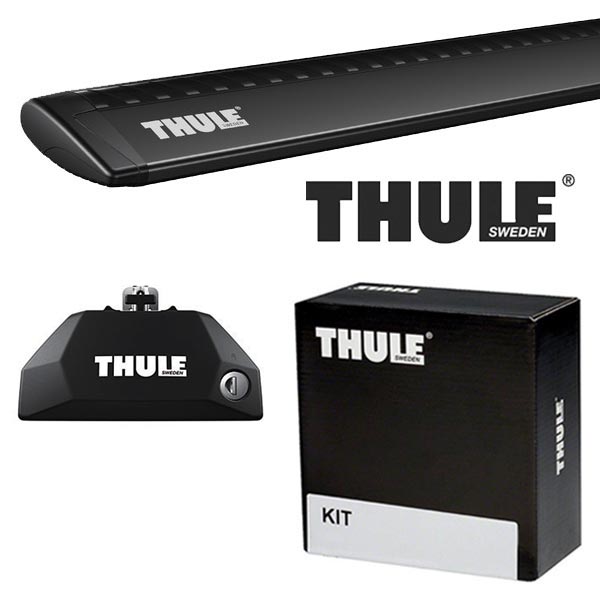 THULE スズキ エスクード ダイレクトルーフレール付 H27/10〜 ルーフキャリア取付1台分セット TH7106+TH7112B+THKIT6030【沖縄・離島発送不可】