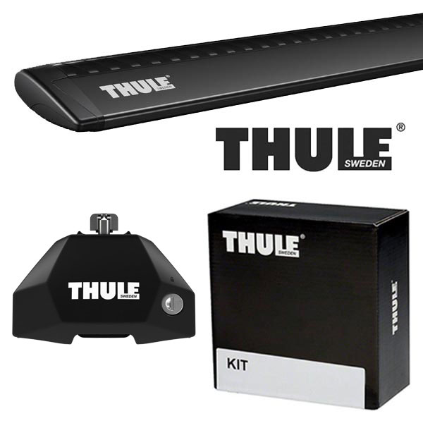 THULE メルセデスベンツ EQE SUV (X294) 23〜 ルーフキャリア取付1台分セット TH7107+TH7114B+THKIT7176【沖縄・離島発送不可】