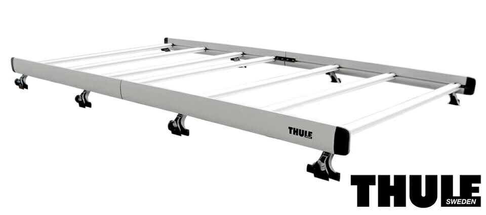 THULE ニッサン キャラバン(NV350) ロングボディ標準ルーフ H24/6〜 E26 プロバスケット＋取付キット 1台分セット TH101926 TH101909