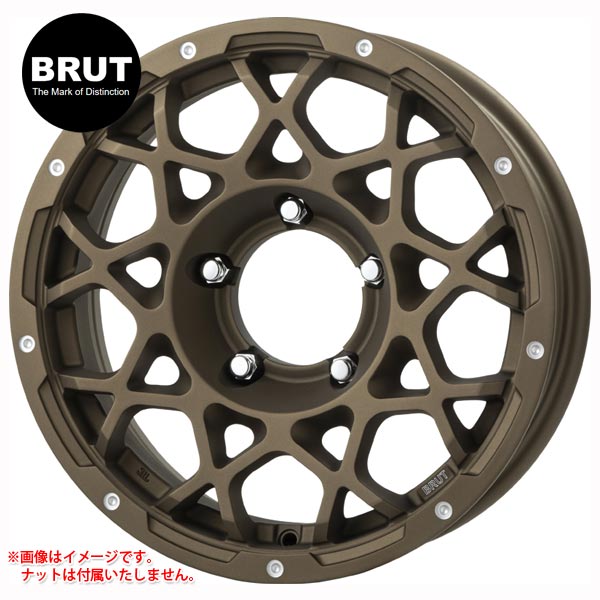 ブルート BR-55 5.5-16 ホイール1本 BRUT BR-55 ジムニーシエラ