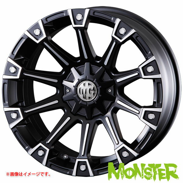 クリムソン MG モンスター 7.0-17 ホイール1本 MG MONSTER ハイエース