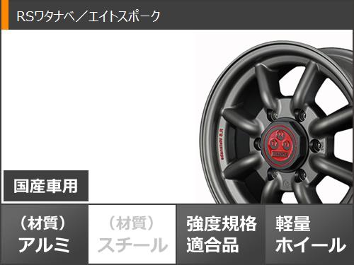 ハイエース 200系用 サマータイヤ 2022年製 BFグッドリッチ オールテレーンT/A KO2 LT215/70R16 100/97R ホワイトレター RSワタナベ エイトスポーク 6.5-16 タイヤホイール4本セット