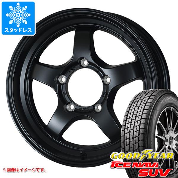 【タイヤ交換対象】5本セット ジムニー JB64W用 スタッドレス グッドイヤー アイスナビ SUV 215/70R16 100Q ドゥオール CST ゼロワンハイパー S タイヤホイール5本セット