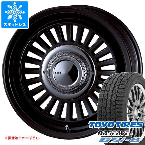 【タイヤ交換対象】スタッドレスタイヤ トーヨー オブザーブ GSi-6 265/65R17 112Q ＆ クリムソン ディーン カリフォルニア 7.5-17 タイヤホイール4本セット265/65-17 TOYO OBSERVE GSi-6