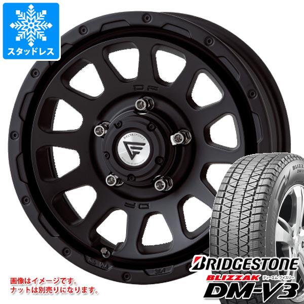 【タイヤ交換対象】5本セット ジムニーシエラ JB74W用 スタッドレス ブリヂストン ブリザック DM-V3 215/70R16 100Q デルタフォース オーバル タイヤホイール5本セット