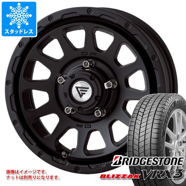 【タイヤ交換対象】5本セット スズキ ジムニーノマド JC74W用 スタッドレス ブリヂストン ブリザック VRX3 215/70R16 100Q デルタフォース オーバル タイヤホイール5本セット