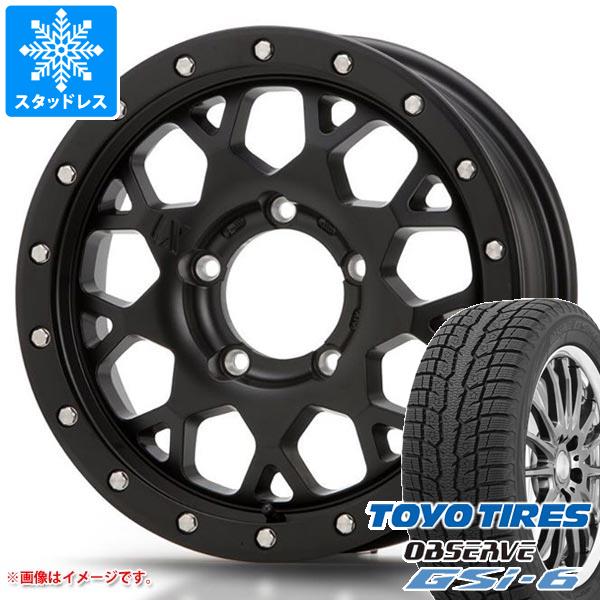 【タイヤ交換対象】5本セット スズキ ジムニーノマド JC74W用 2025年製 スタッドレス トーヨー オブザーブ GSi-6 215/70R16 100Q MLJ エクストリームJ XJ04 タイヤホイール5本セット