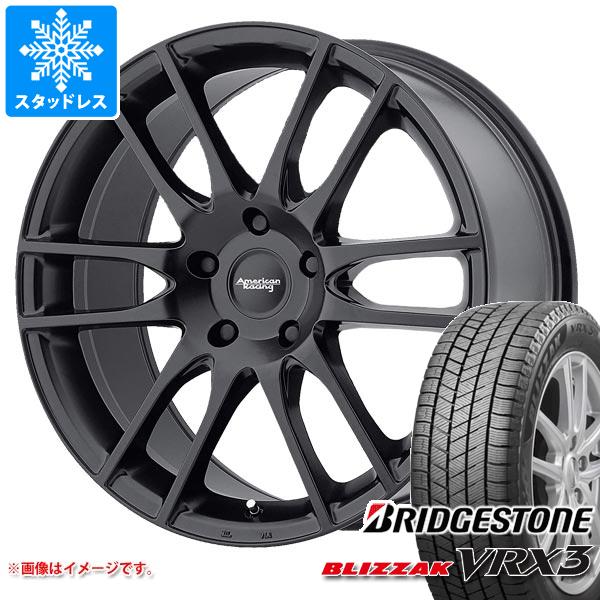 【タイヤ交換対象】ジープ グランドチェロキー WK系用 スタッドレス ブリヂストン ブリザック VRX3 285/50R20 116Q XL アメリカンレーシング AR937 タイヤホイール4本セット