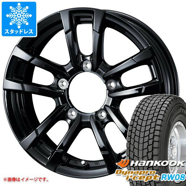 【タイヤ交換対象】5本セット スズキ ジムニー用 スタッドレス ハンコック ダイナプロアイセプト RW08 175/80R16 91Q プロディータ HC2 タイヤホイール5本セット