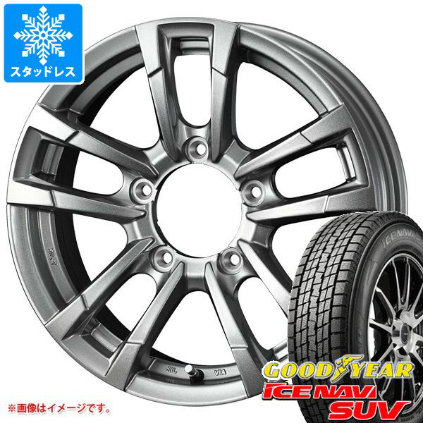 【タイヤ交換対象】スズキ ジムニーノマド JC74W用 2025年製スタッドレス グッドイヤー アイスナビ SUV 195/80R15 96Q プロディータ HC2 タイヤホイール4本セット