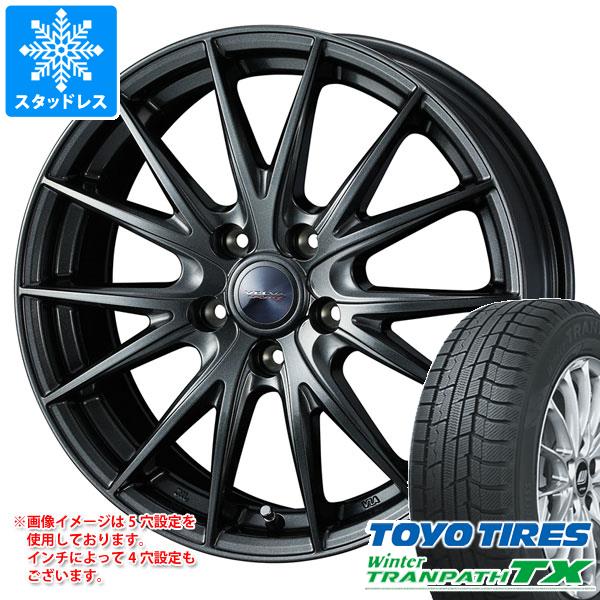【タイヤ交換対象】BYD アット3 SC2系用 スタッドレス トーヨー ウィンタートランパス TX 235/50R18 97Q ヴェルヴァ スポルト2 タイヤホイール4本セット