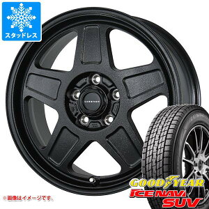 【タイヤ交換対象】デリカD5用 スタッドレス グッドイヤー アイスナビ SUV 235/70R16 106Q ランドフット GWD タイヤホイール4本セット