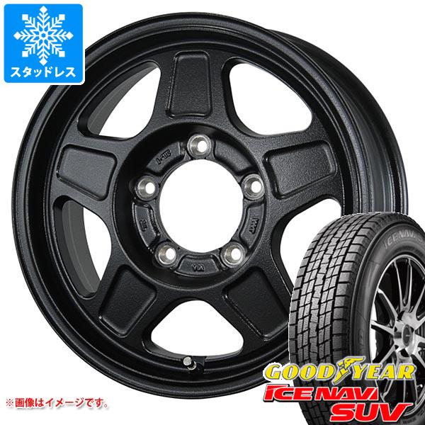 【タイヤ交換対象】5本セット ジムニーシエラ JB74W用 スタッドレス グッドイヤー アイスナビ SUV 215/70R16 100Q ランドフット GWD タイヤホイール5本セット