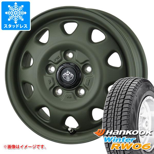 【タイヤ交換対象】タウンエース バン 400系用 スタッドレス ハンコック ウィンター RW06 175R14 8PR (175/80R14 99/98N相当) ランドフット SWZ タイヤホイール4本セット