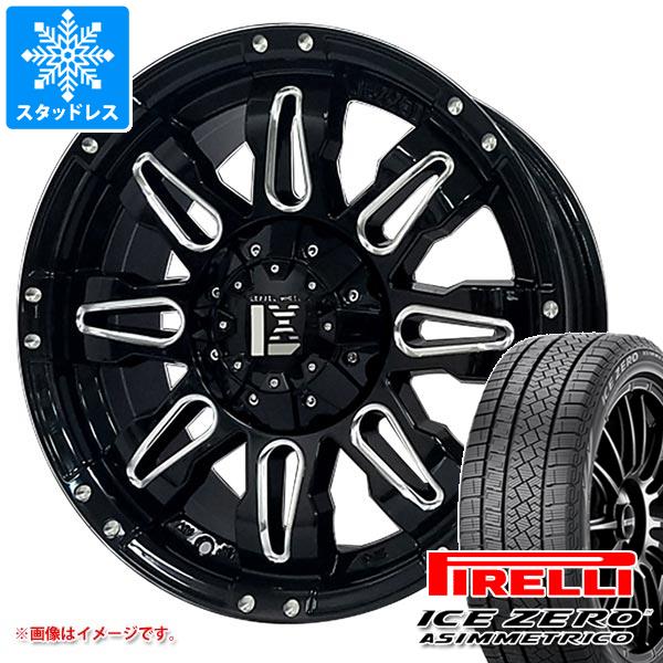 【タイヤ交換対象】RAV4 50系用 スタッドレス ピレリ アイスゼロアシンメトリコ 235/65R17 108H XL オフビート レクセル バレーノ オフロードスタイル タイヤホイール4本セット