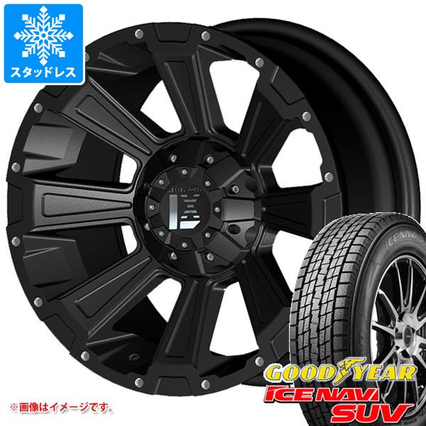 【タイヤ交換対象】RAV4 50系用 スタッドレス グッドイヤー アイスナビ SUV 225/70R16 103Q オフビート レクセル オフロードスタイル デスロック タイヤホイール4本セット