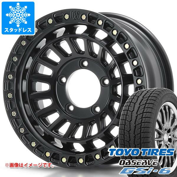 【タイヤ交換対象】スズキ ジムニーシエラ JB74W用 スタッドレス 2025年製 トーヨー オブザーブ GSi-6 215/70R16 100Q MLJ エクストリームJ XJ08 タイヤホイール4本セット