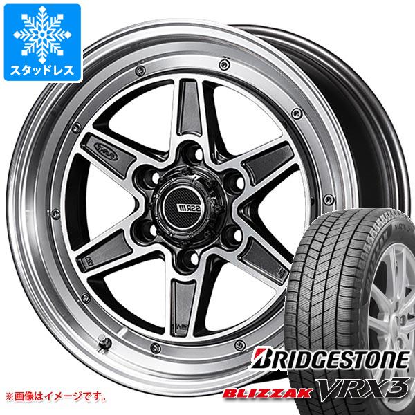 【タイヤ交換対象】ハイエース 200系用 スタッドレス ブリヂストン ブリザック VRX3 215/70R16 100Q SSR ディバイド MK-6 タイヤホイール4本セット