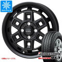 【タイヤ交換対象】スタッドレスタイヤ ブリヂストン ブリザック VL1 145R12 8PR (145/80R12 86/84N相当) ＆ マッドクロス アイヴァー 4.0-12 タイヤホイール4本セット145-12 BRIDGESTONE BLIZZAK VL1