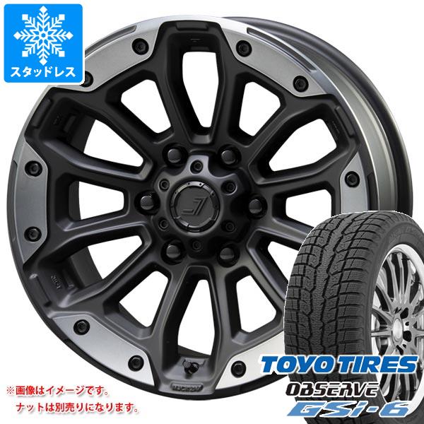 【タイヤ交換対象】ハイラックス 120系用 スタッドレス トーヨー オブザーブ GSi-6 265/70R17 115Q ジェップセン MJCR 216 タイヤホイール4本セット