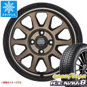 【タイヤ交換対象】スタッドレスタイヤ グッドイヤー アイスナビ8 165/65R15 81Q & マッドクロスレンジャー 4.5-15 タイヤホイール4本セット165/65-15 GOODYEAR ICE NAVI 8(2)