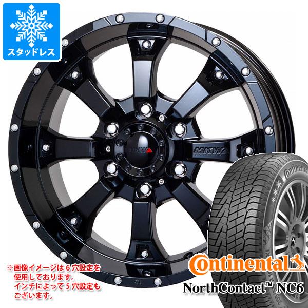 【タイヤ交換対象】スタッドレスタイヤ コンチネンタル ノースコンタクト NC6 235/65R17 108T XL ＆ MKW MK-46 7.5-17 タイヤホイール4本セット235/65-17 CONTINENTAL NorthContact NC6