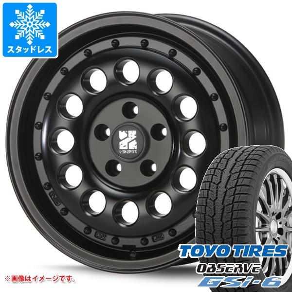 【タイヤ交換対象】T32エクストレイル用 スタッドレス トーヨー オブザーブ GSi-6 225/70R16 103Q MLJ エクストリームJ ラギッド タイヤホイール4本セット
