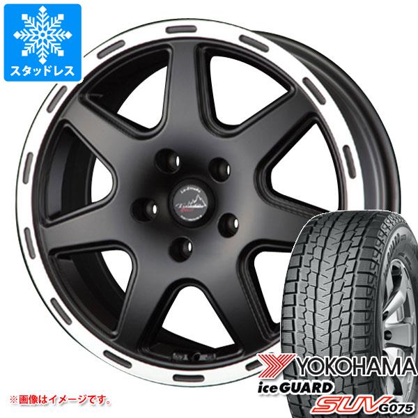 【タイヤ交換対象】ジープ レネゲード BU/BV系用 スタッドレスヨコハマ アイスガード SUV G075 225/65R17 102Q ラ・ストラーダ ティラード クロス タイヤホイール4本セット