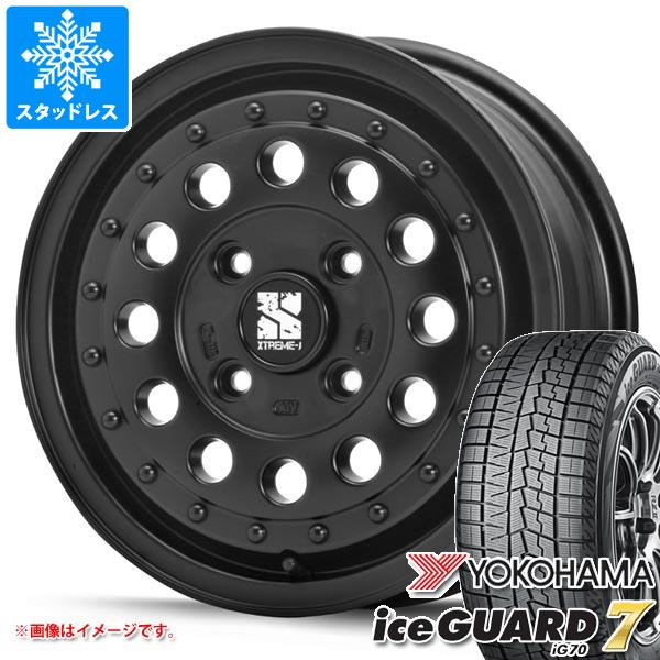 【タイヤ交換対象】アトレーワゴン S300系用 スタッドレス ヨコハマ アイスガードセブン iG70 165/65R14 79Q MLJ エクストリームJ ラギッド タイヤホイール4本セット