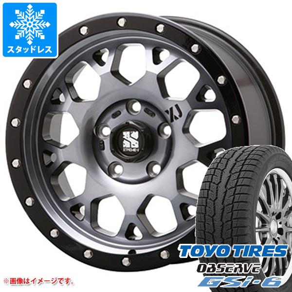 【タイヤ交換対象】スタッドレスタイヤ トーヨー オブザーブ GSi-6 265/60R18 110Q ＆ MLJ エクストリームJ XJ04 8.0-18 タイヤホイール4本セット265/60-18 TOYO OBSERVE GSi-6