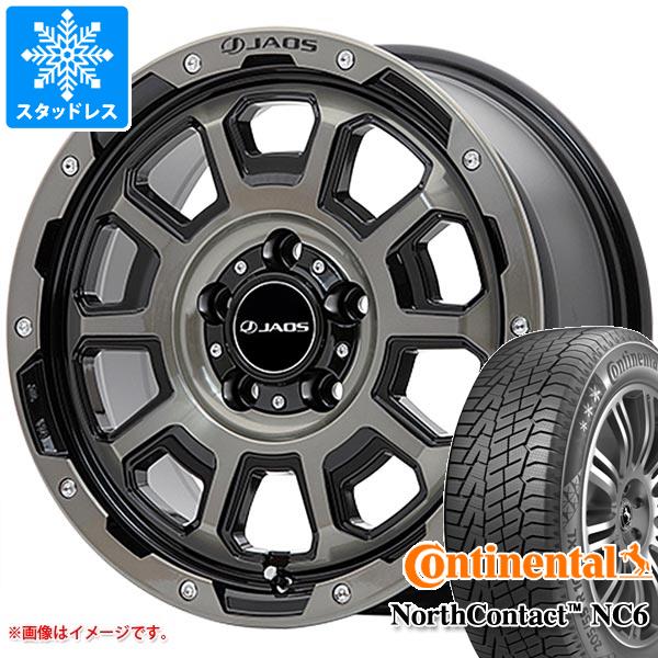 【タイヤ交換対象】RAV4 50系用 スタッドレス コンチネンタル ノースコンタクト NC6 235/65R17 108T XL ジャオス アダマス BL5 タイヤホイール4本セット