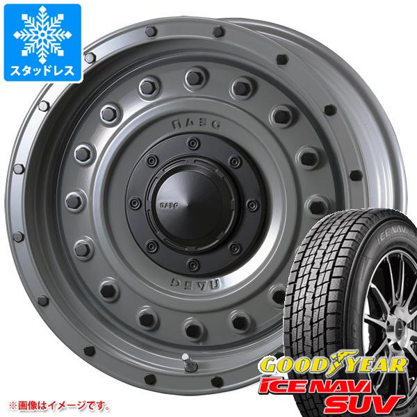 【タイヤ交換対象】ランドクルーザー プラド 150系用 スタッドレス グッドイヤー アイスナビ SUV 265/70R17 115Q クリムソン ディーン コロラド タイヤホイール4本セット
