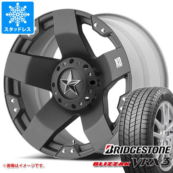 【タイヤ交換対象】RAV4 50系用 2025年製 スタッドレス ブリヂストン ブリザック VRX3 225/65R17 102Q KMC XD775 ロックスター タイヤホイール4本セット