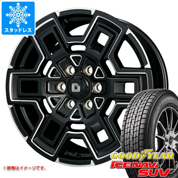 【タイヤ交換対象】ランドクルーザー300用 スタッドレス グッドイヤー アイスナビ SUV 265/55R20 113Q XL クライメイト デヴグル タイヤホイール4本セット