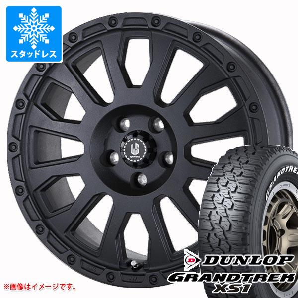 【タイヤ交換対象】ジープ レネゲード BU/BV系用 スタッドレス ダンロップ グラントレック XS1 LT215/70R16 100/97N ホワイトレター ラ・ストラーダ アヴェンチュラ タイヤホイール4本セット