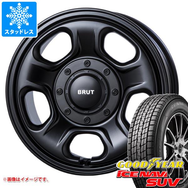 【タイヤ交換対象】CX-5 KE/KF系用 スタッドレス グッドイヤー アイスナビ SUV 235/70R16 106Q ブルート BR-33 タイヤホイール4本セット