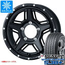 【タイヤ交換対象】ジムニーシエラ JB74W用 スタッドレス ダンロップ ウインターマックス SJ8 プラス 195/80R15 96Q マッドヴァンス07 タイヤホイール4本セット